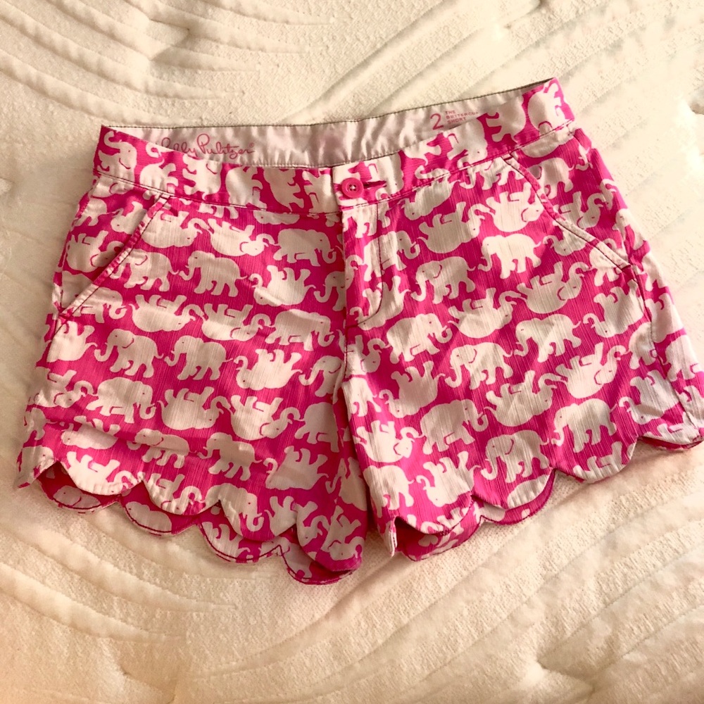 Lilly Pulitzer Tusk in Sun Buttercup Shorts Size 2